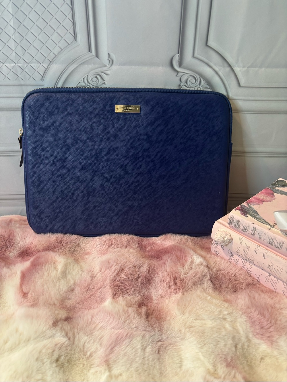 Kate Spade New York Cobalt Blue Laptop/Tablet Sleeve